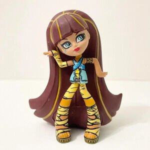 2014 Monster High Vinyl Collection Cleo De Nile 4 Inch Mini Figure Mattel